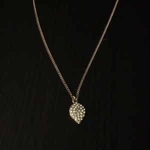 (4 Available!) J.Crew Pave Petal Pendant Necklace